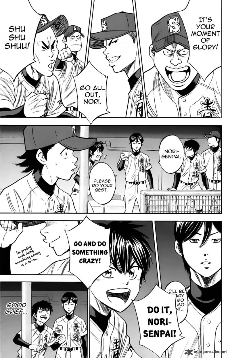 Diamond no Ace Chapter 371 page 10