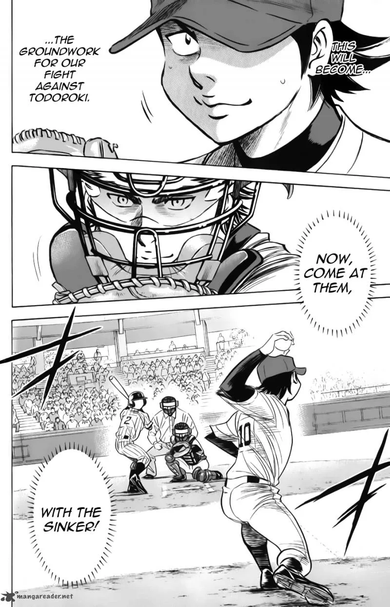 Diamond no Ace Chapter 371 page 14
