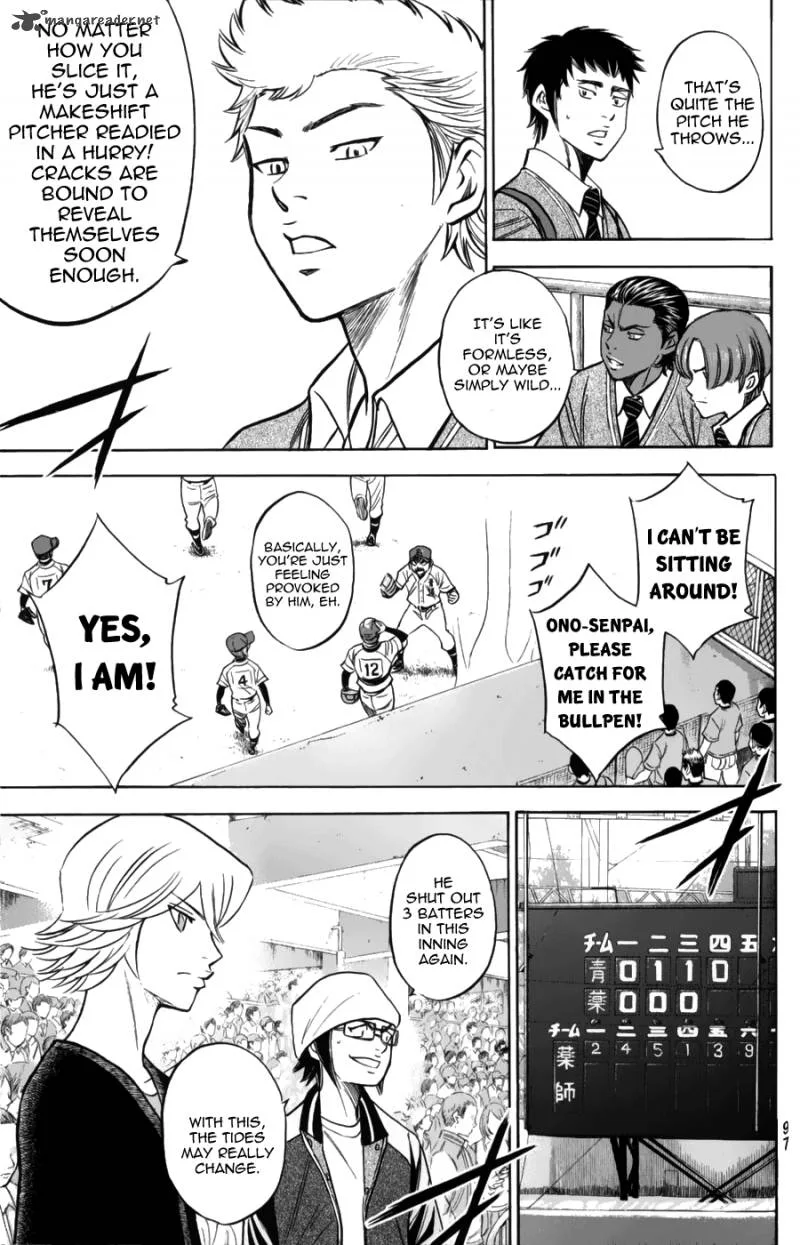 Diamond no Ace Chapter 379 page 10