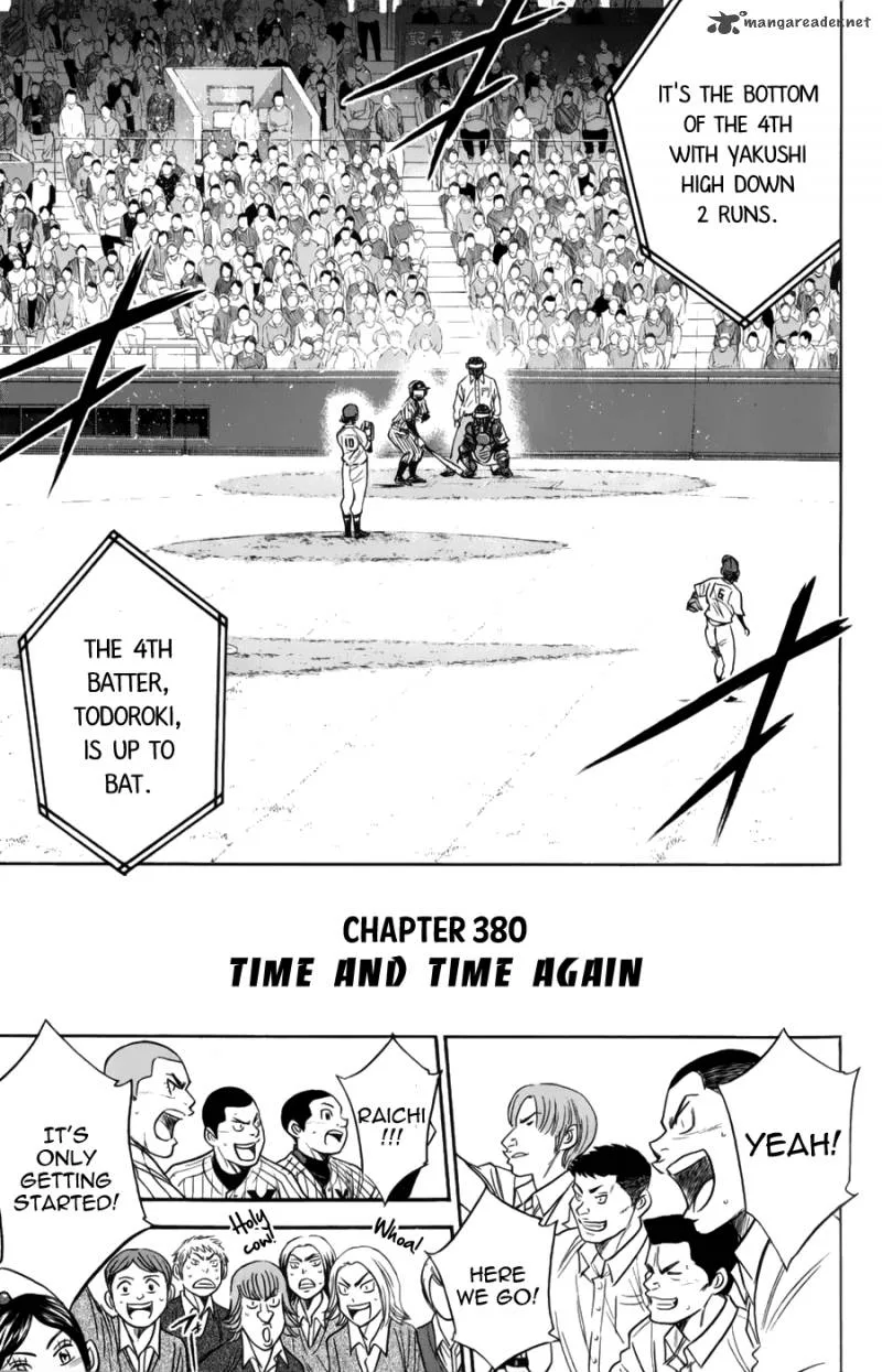 Diamond no Ace Chapter 380 page 1