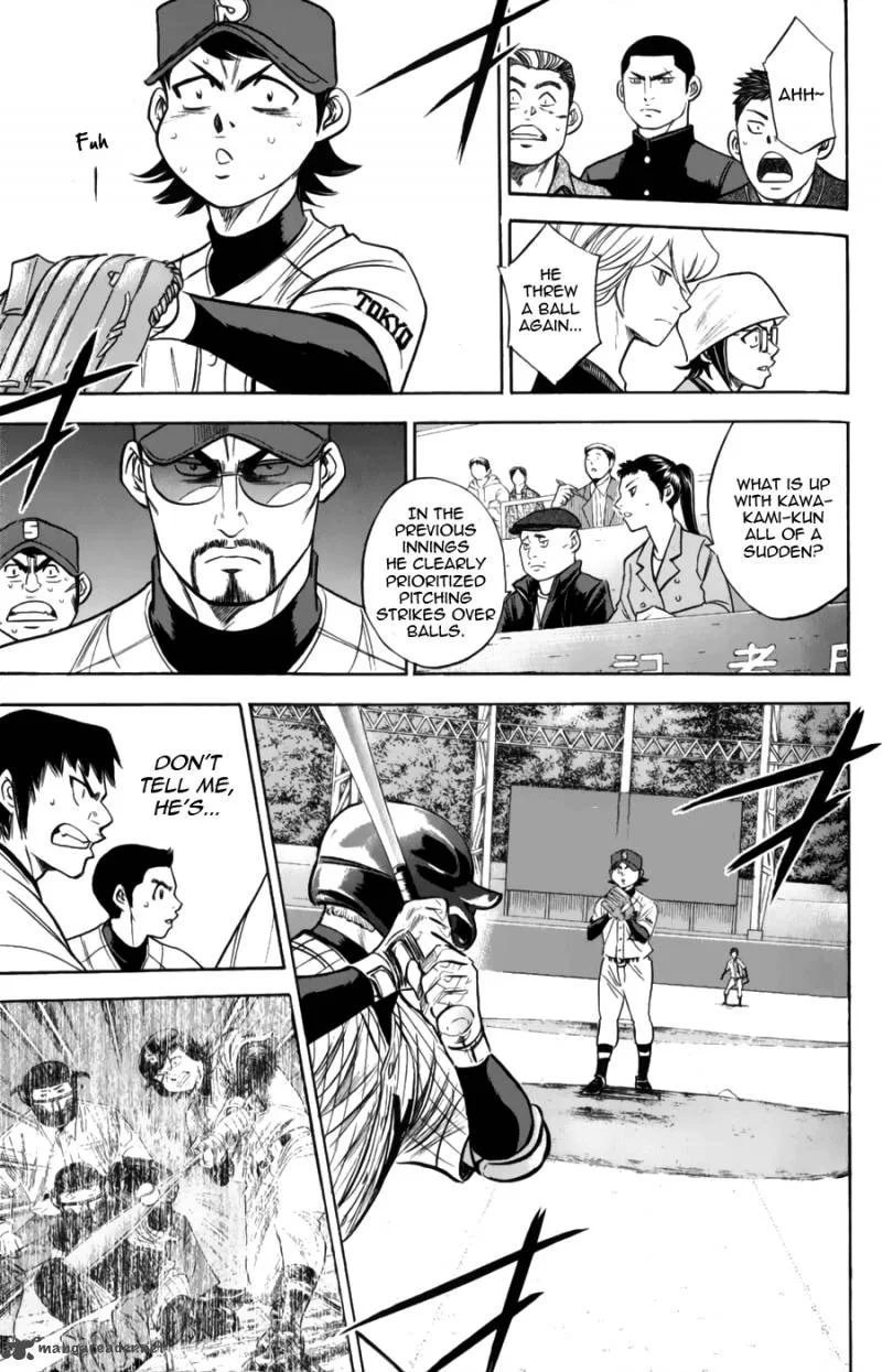Diamond no Ace Chapter 381 page 8