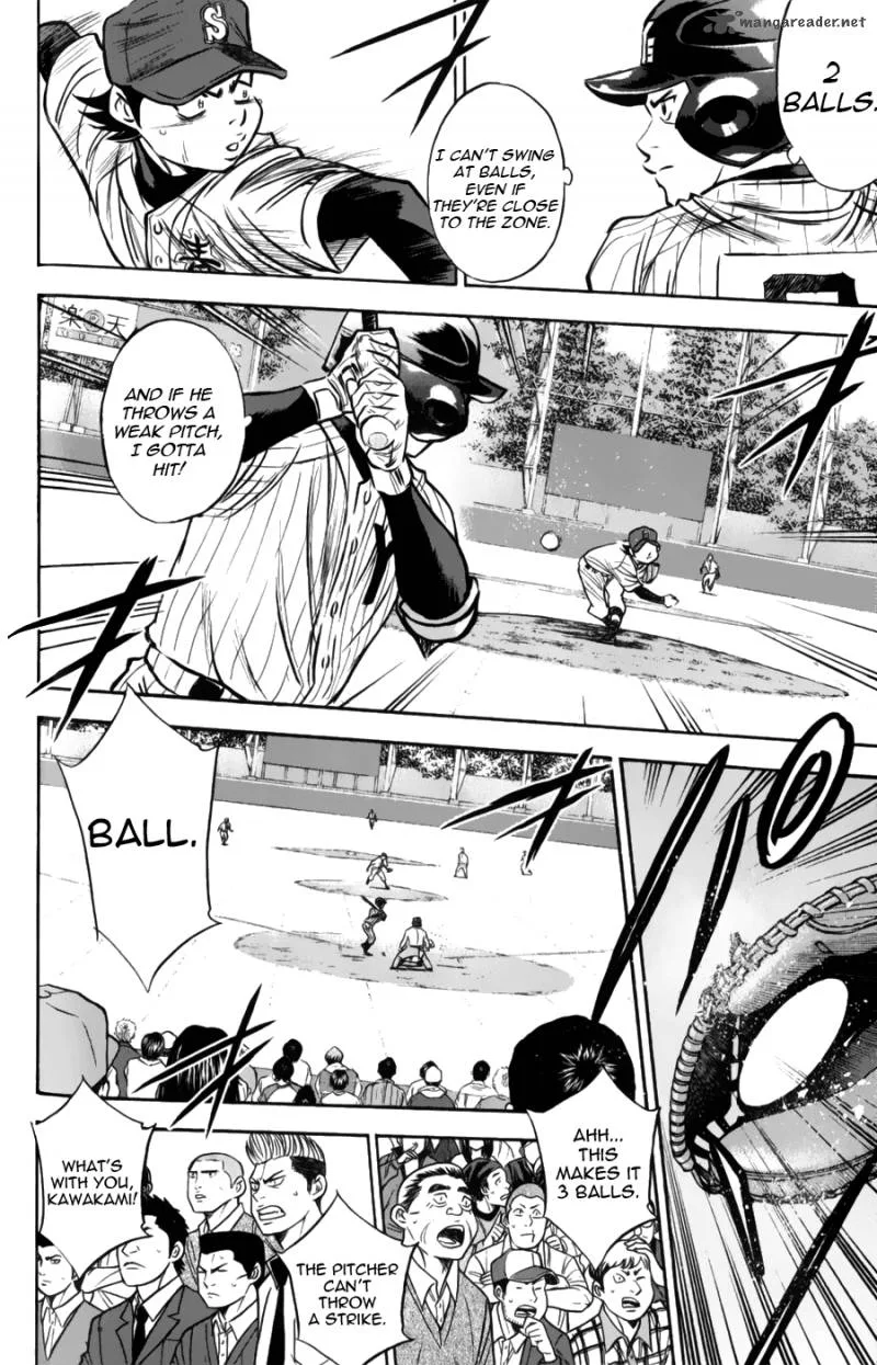 Diamond no Ace Chapter 381 page 9