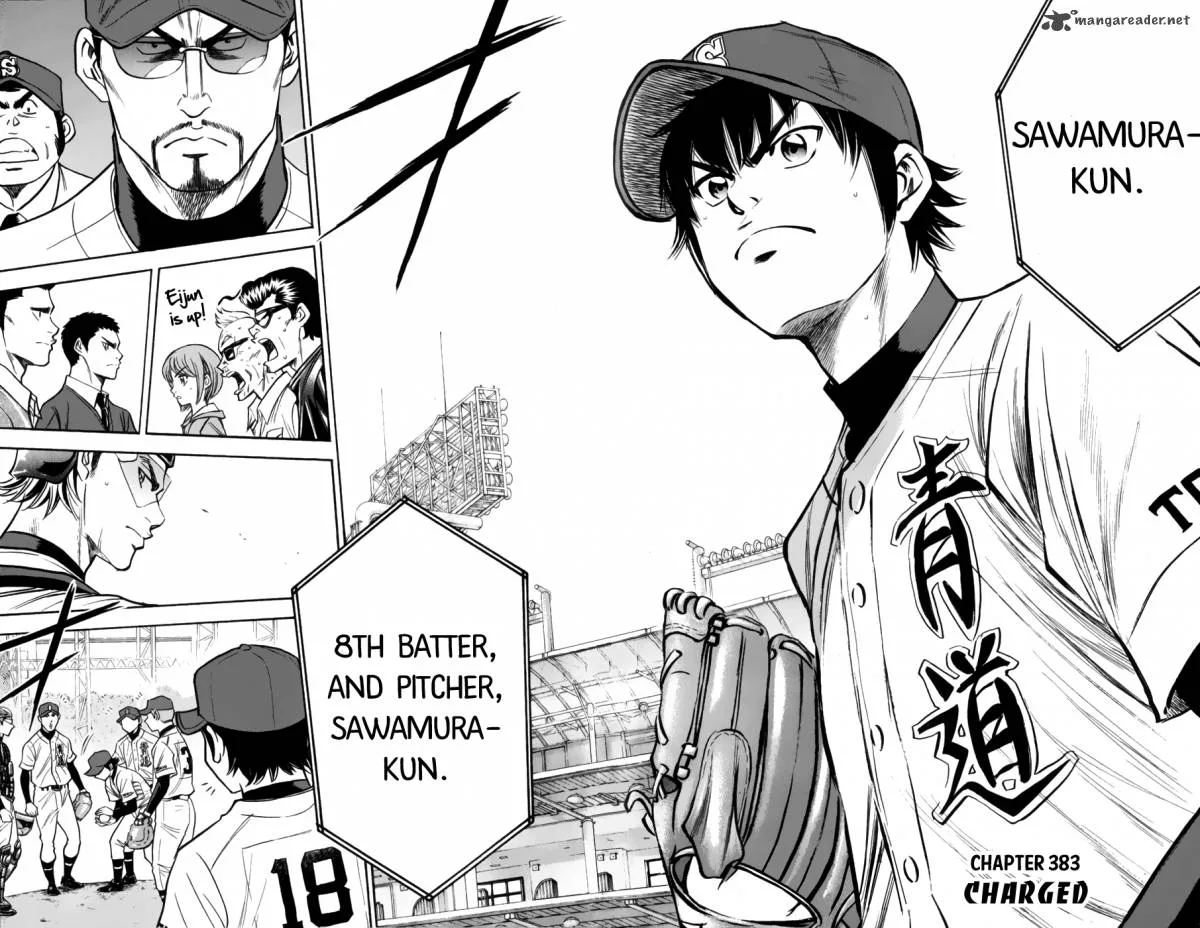 Diamond no Ace Chapter 383 page 1
