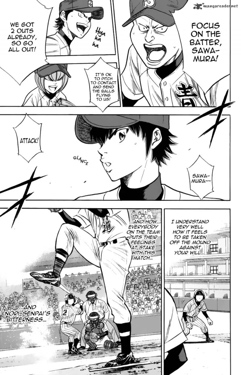 Diamond no Ace Chapter 383 page 8
