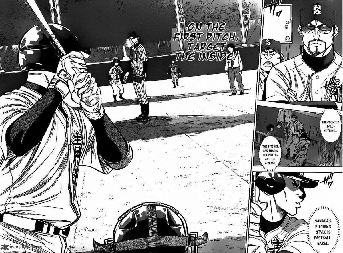 Diamond no Ace Chapter 387 page 8