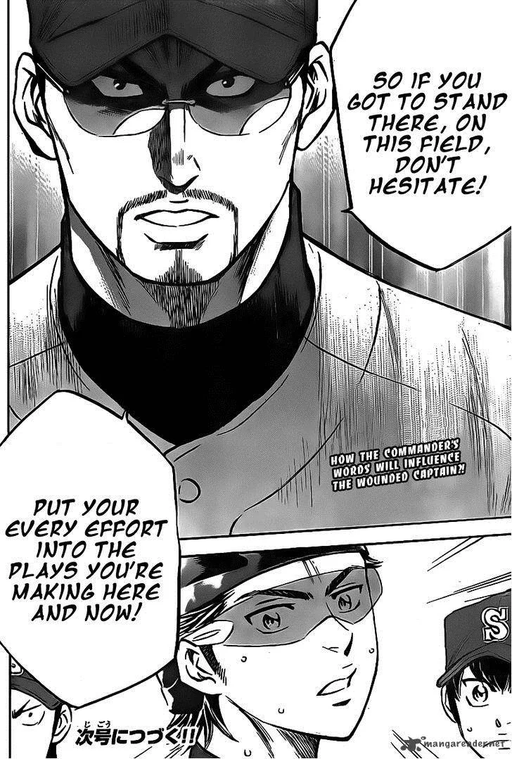 Diamond no Ace Chapter 388 page 10