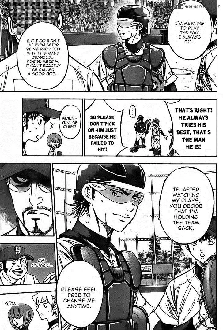 Diamond no Ace Chapter 388 page 6