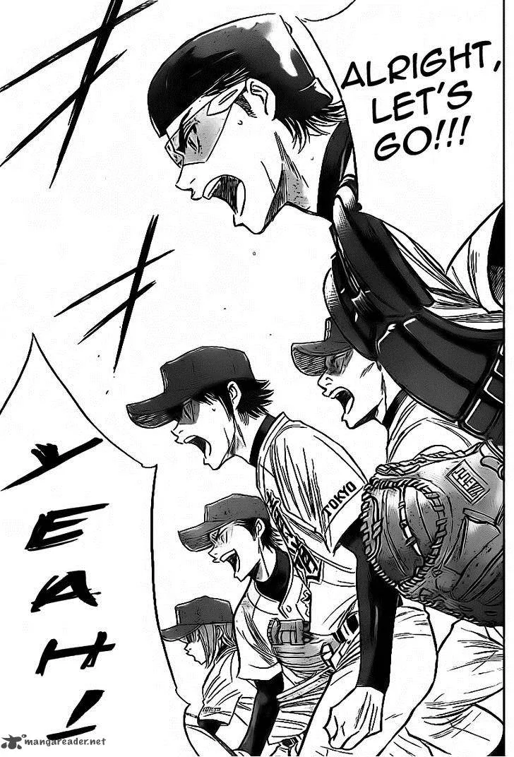 Diamond no Ace Chapter 389 page 6