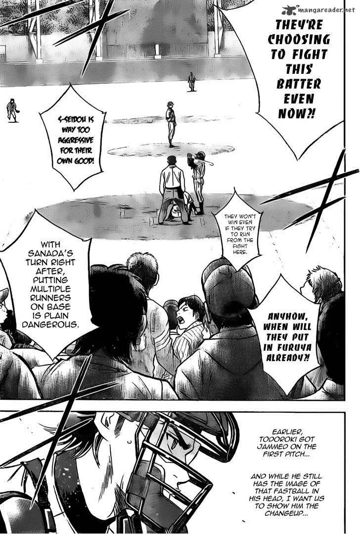 Diamond no Ace Chapter 395 page 19