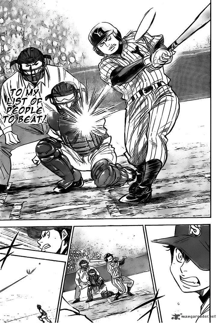 Diamond no Ace Chapter 395 page 13