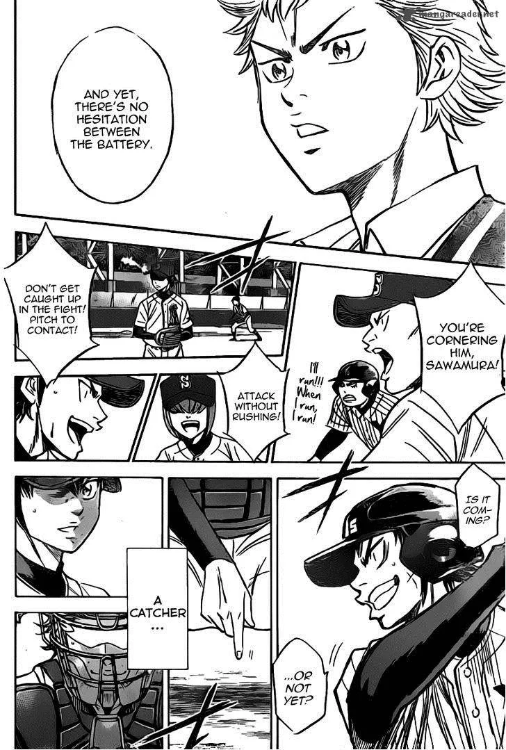 Diamond no Ace Chapter 396 page 10