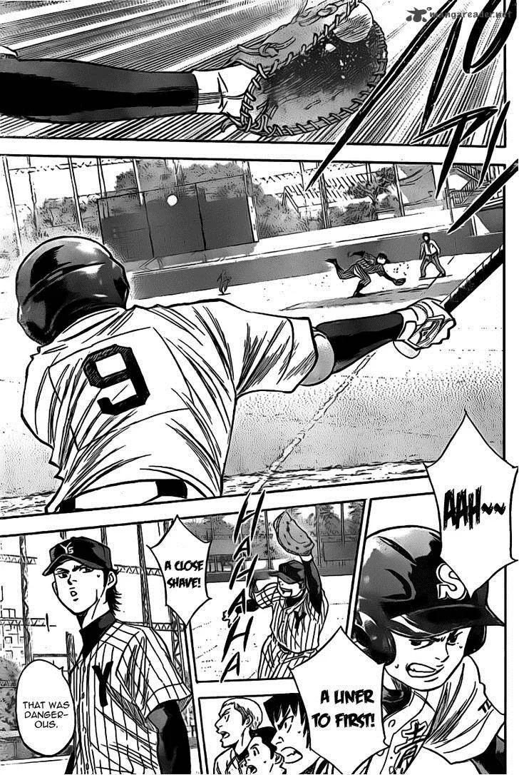 Diamond no Ace Chapter 398 page 13