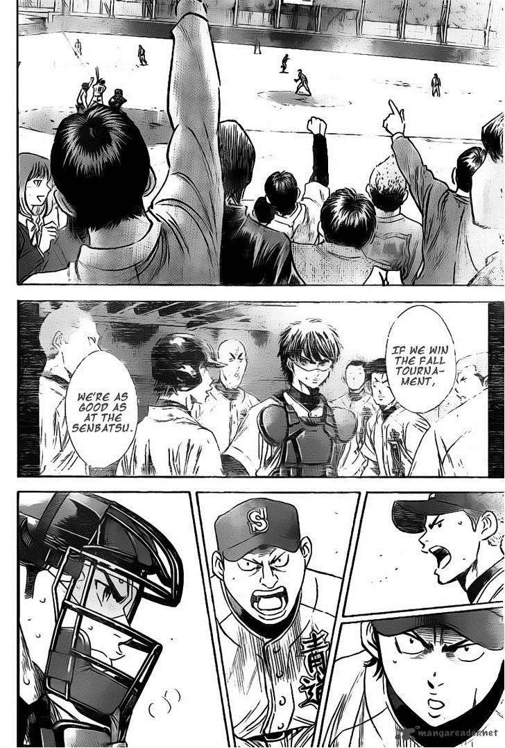 Diamond no Ace Chapter 400 page 11