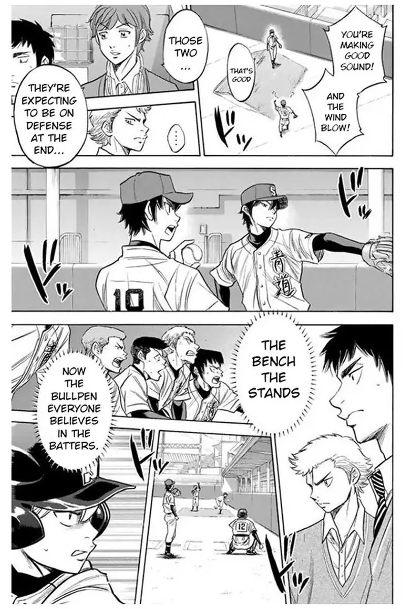 Diamond no Ace Chapter 402 page 8