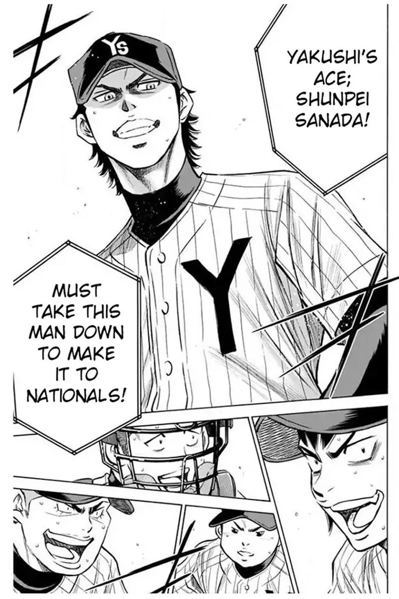 Diamond no Ace Chapter 403 page 14