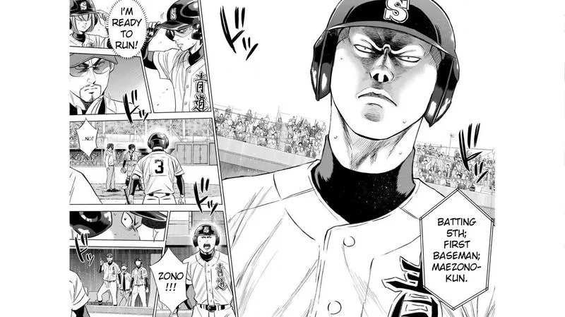 Diamond no Ace Chapter 405 page 3