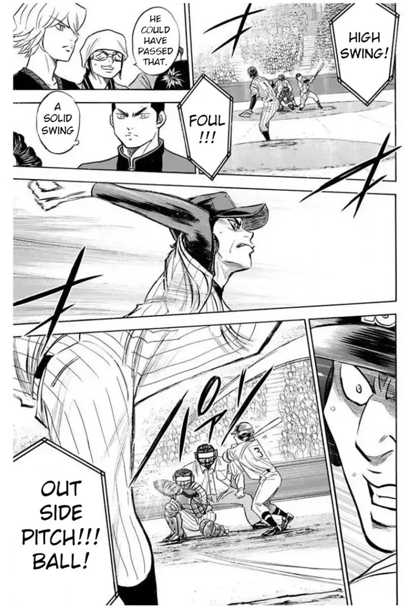 Diamond no Ace Chapter 406 page 3