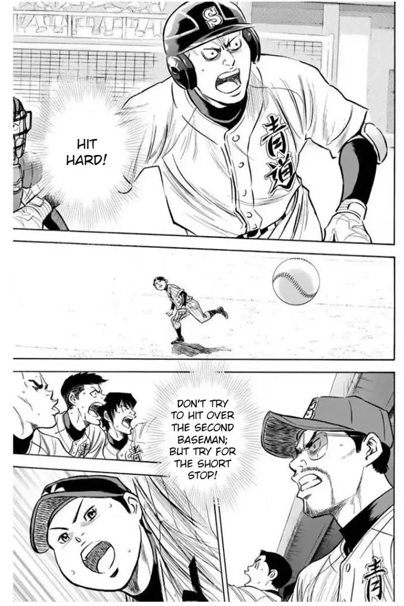 Diamond no Ace Chapter 406 page 12