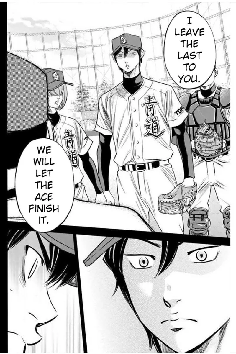 Diamond no Ace Chapter 408 page 9