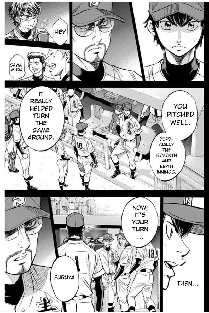 Diamond no Ace Chapter 408 page 8