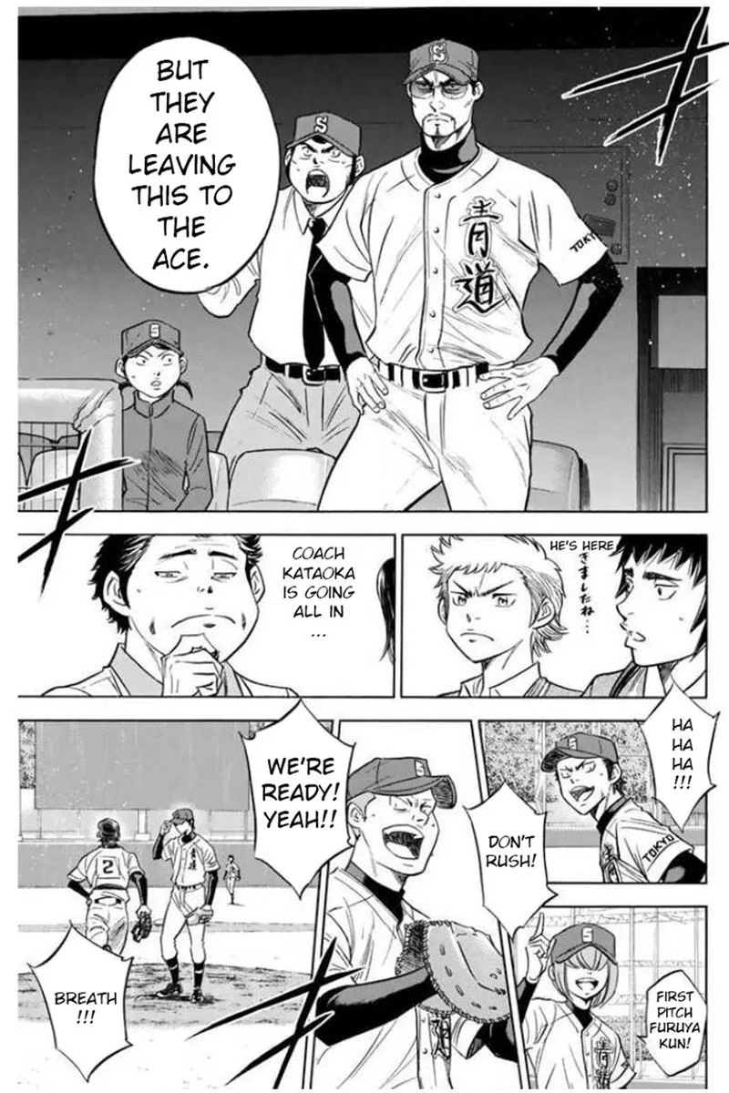 Diamond no Ace Chapter 408 page 6