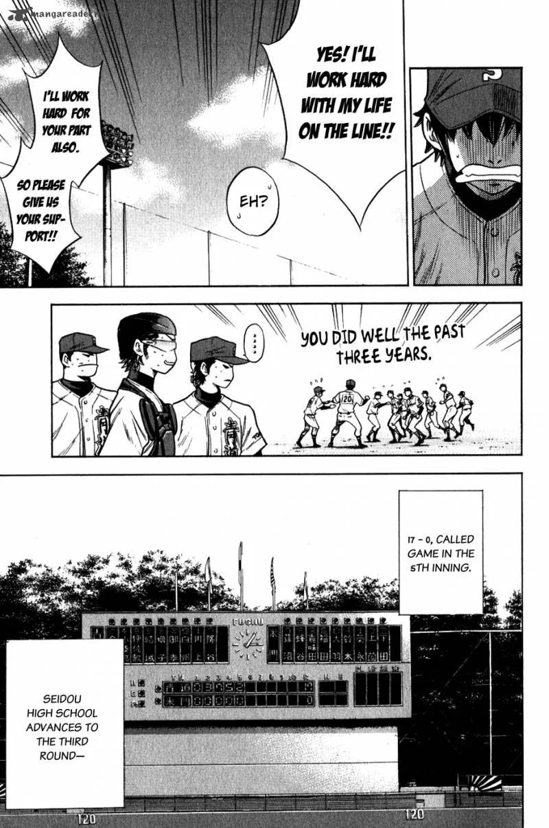 Diamond no Ace Chapter 67 page 19
