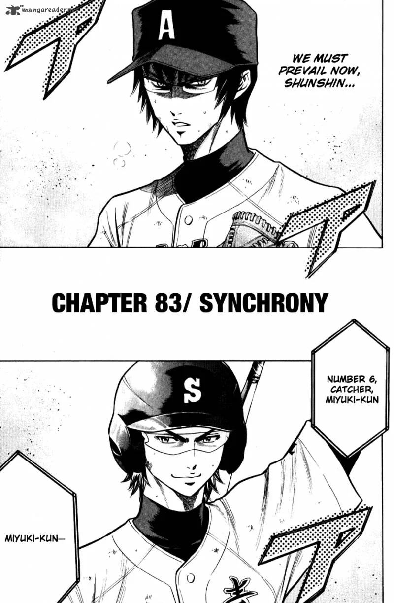 Diamond no Ace Chapter 83 page 3
