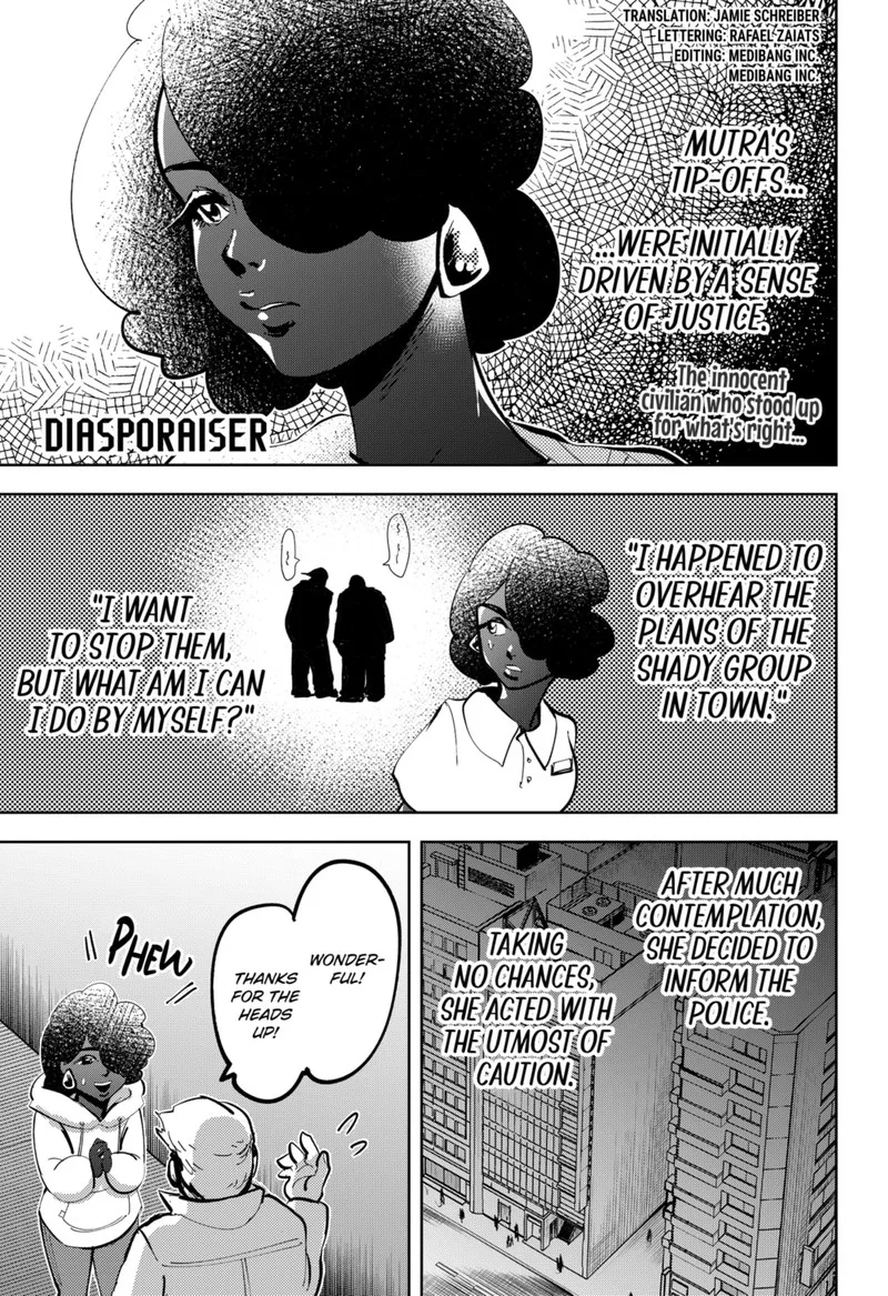 Diasporaiser Chapter 5 page 1
