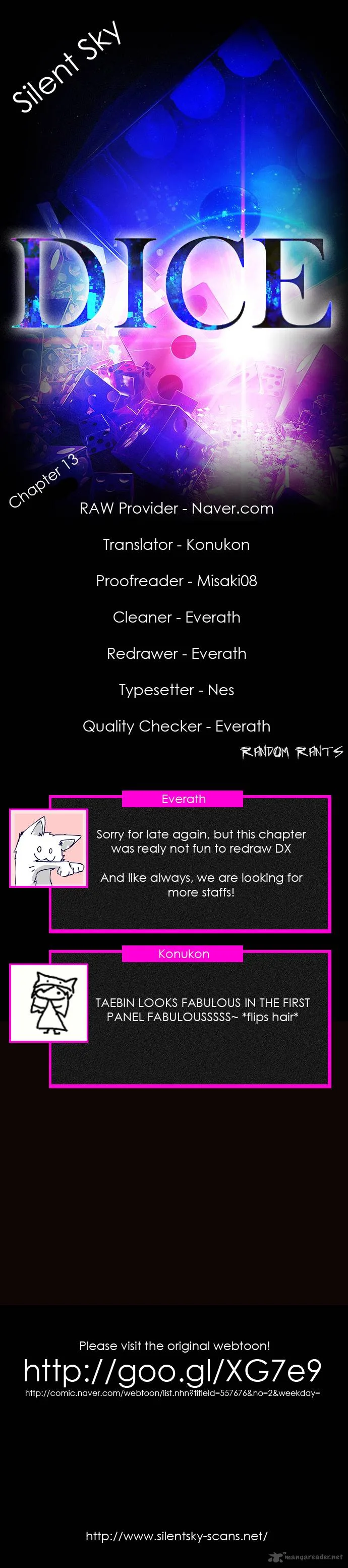 DICE: The Cube that Changes Everything Chapter 13 page 1