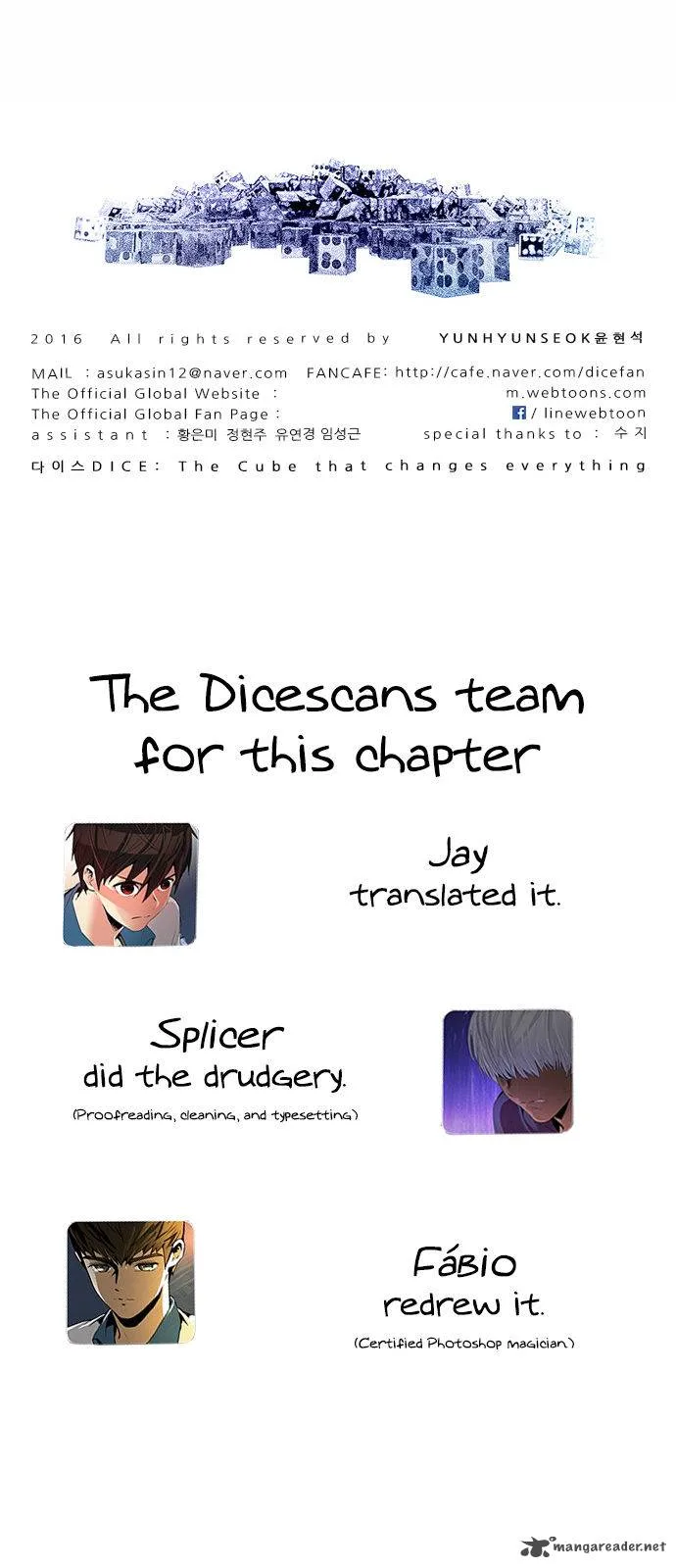 DICE: The Cube that Changes Everything Chapter 144 page 57