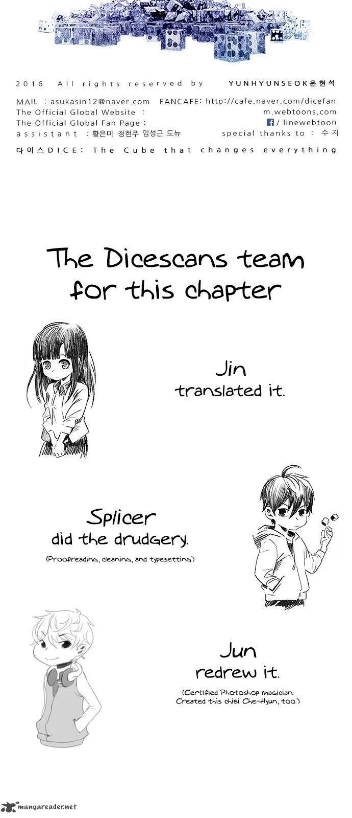 DICE: The Cube that Changes Everything Chapter 149 page 58