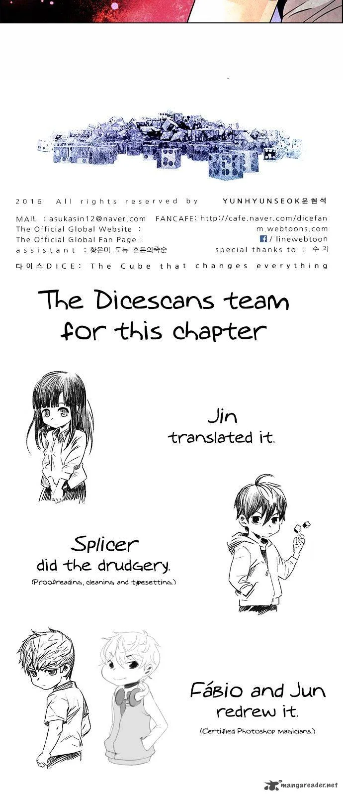 DICE: The Cube that Changes Everything Chapter 155 page 59