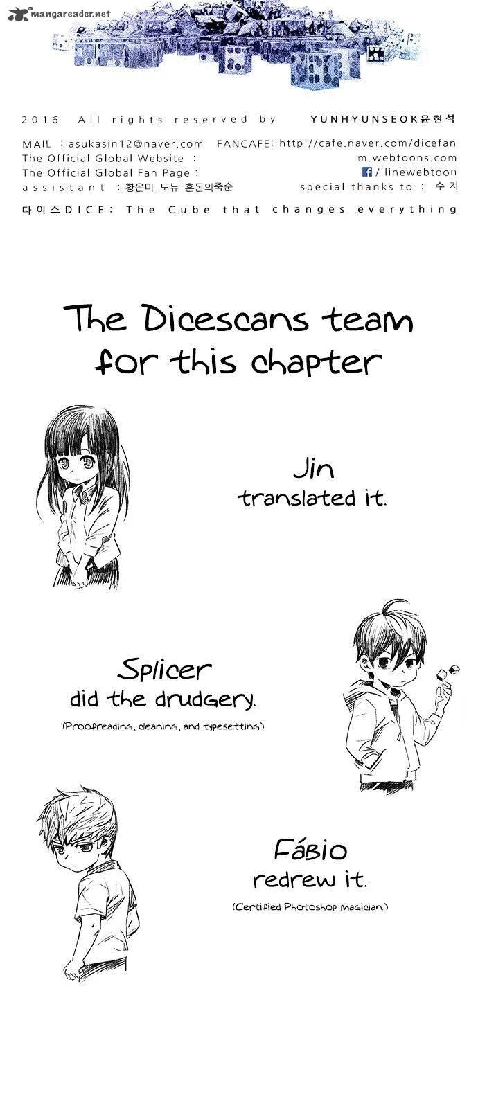 DICE: The Cube that Changes Everything Chapter 156 page 69