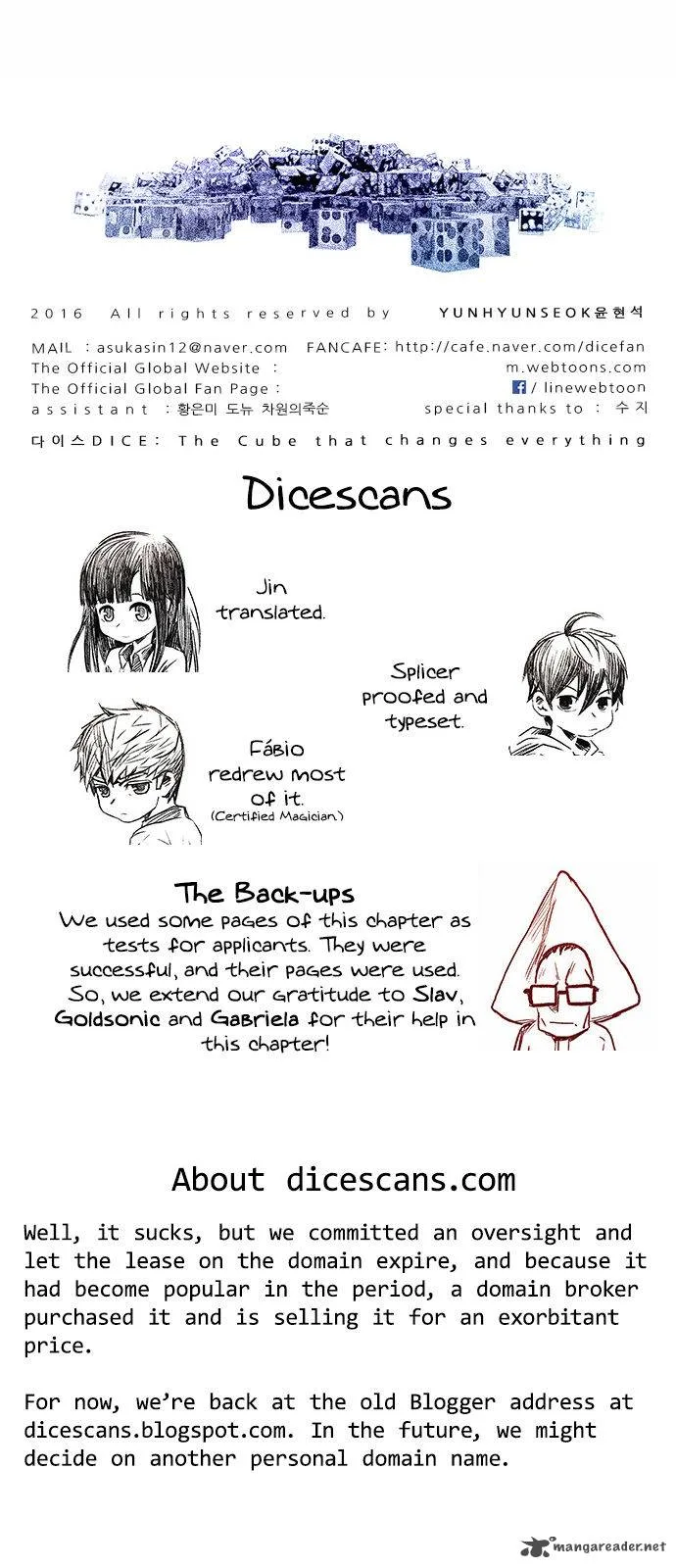 DICE: The Cube that Changes Everything Chapter 160 page 60