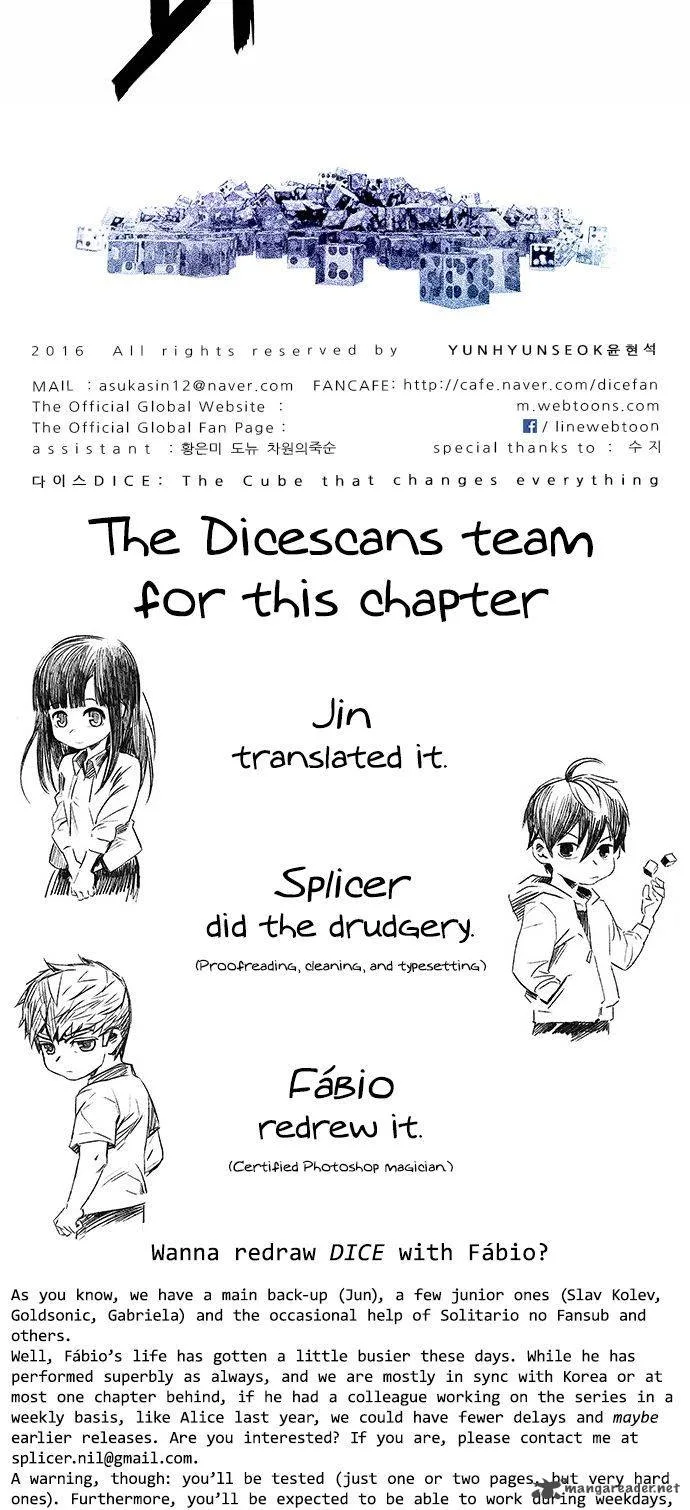 DICE: The Cube that Changes Everything Chapter 175 page 63