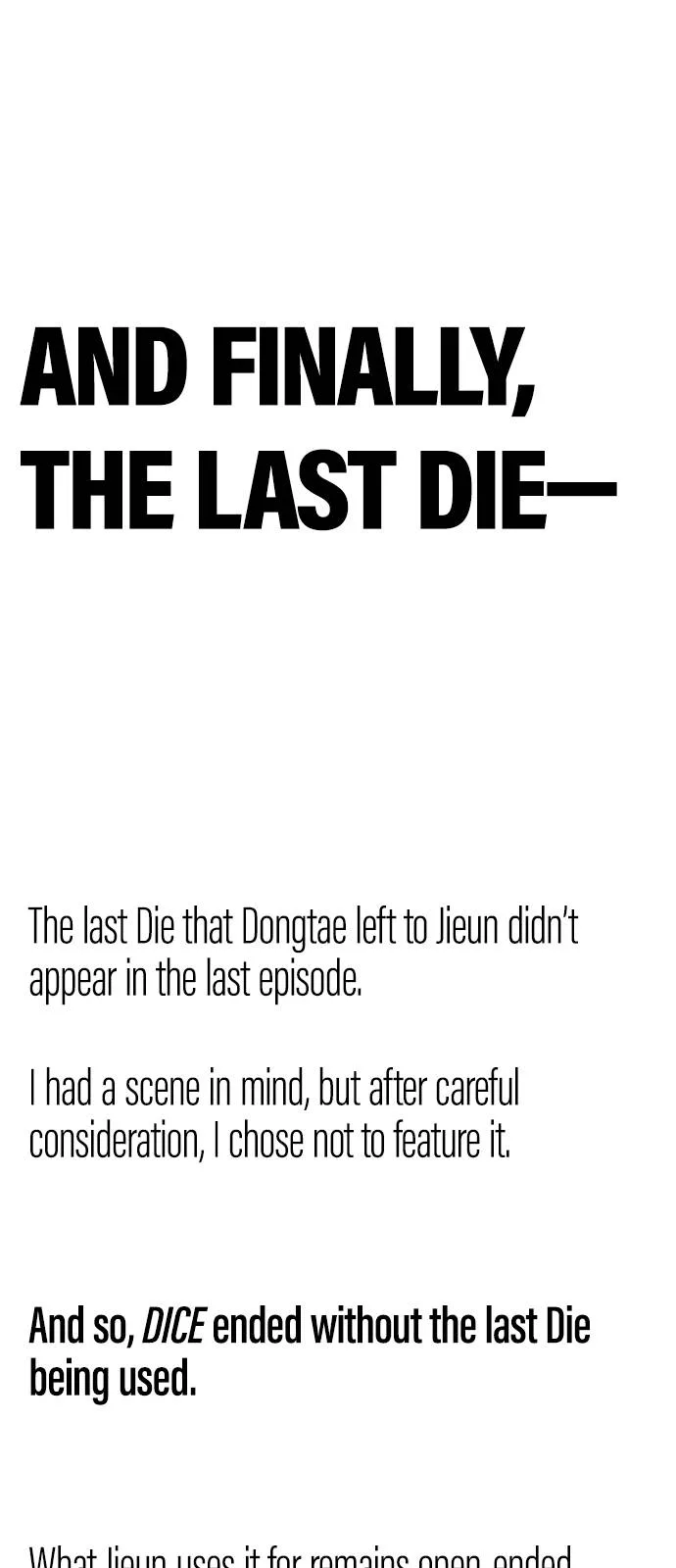 DICE: The Cube that Changes Everything Chapter 388 page 29