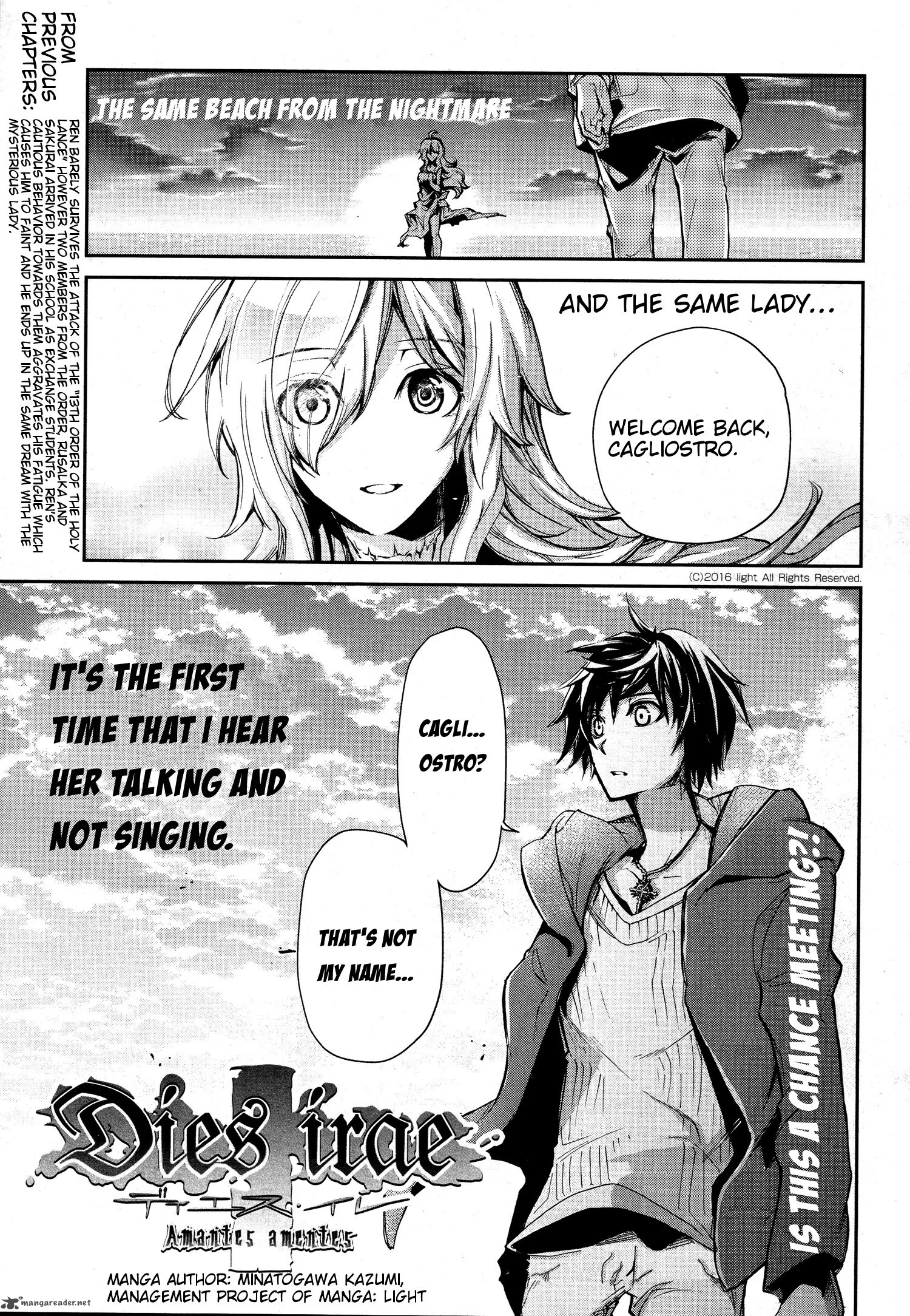 Dies Irae - Amantes Amentes Chapter 5 page 1