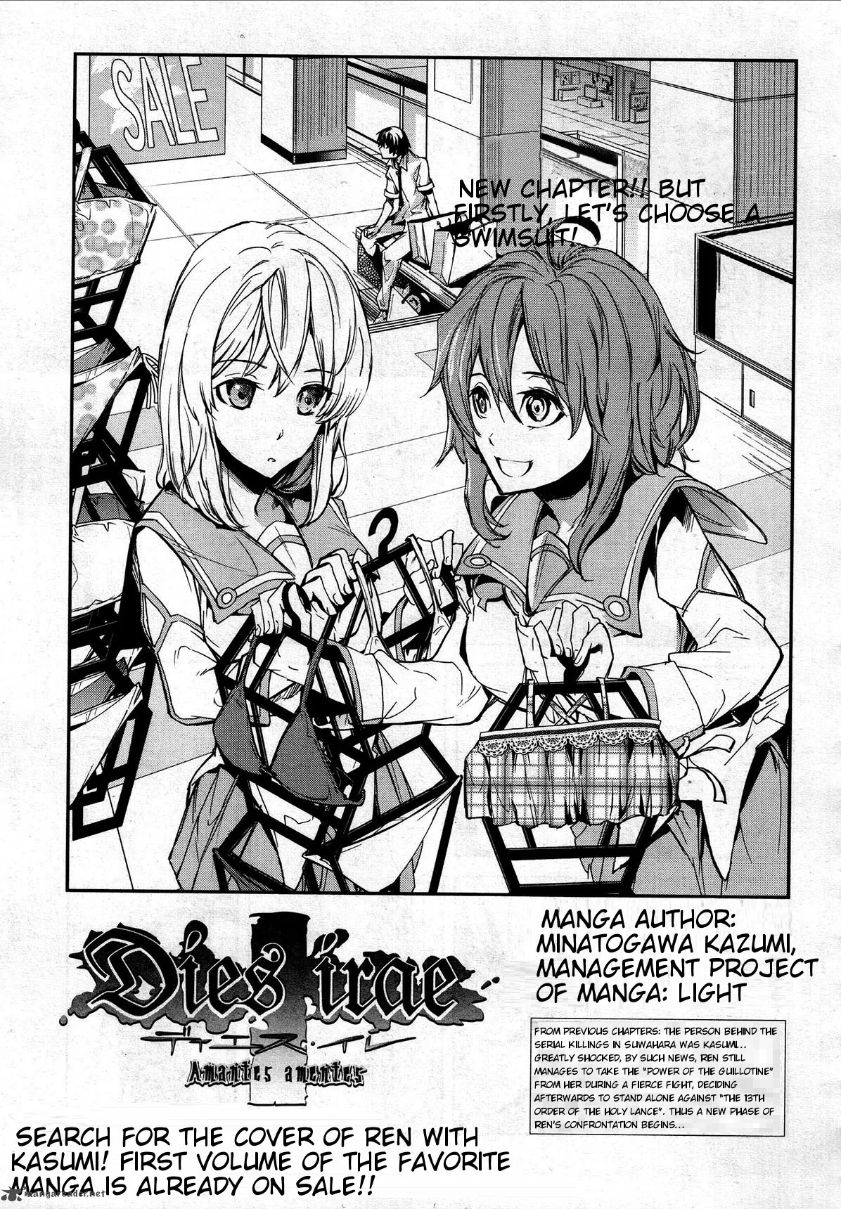 Dies Irae - Amantes Amentes Chapter 7 page 1