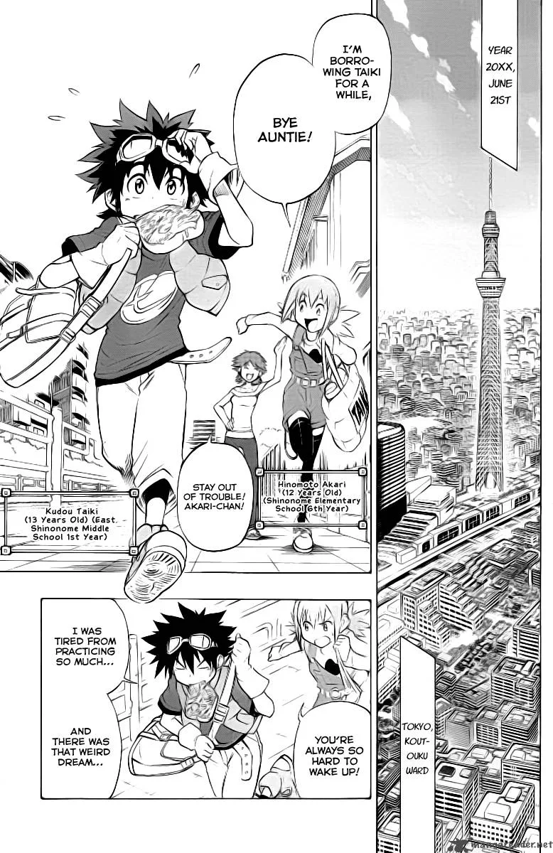 Digimon Xros Wars Chapter 1 page 6