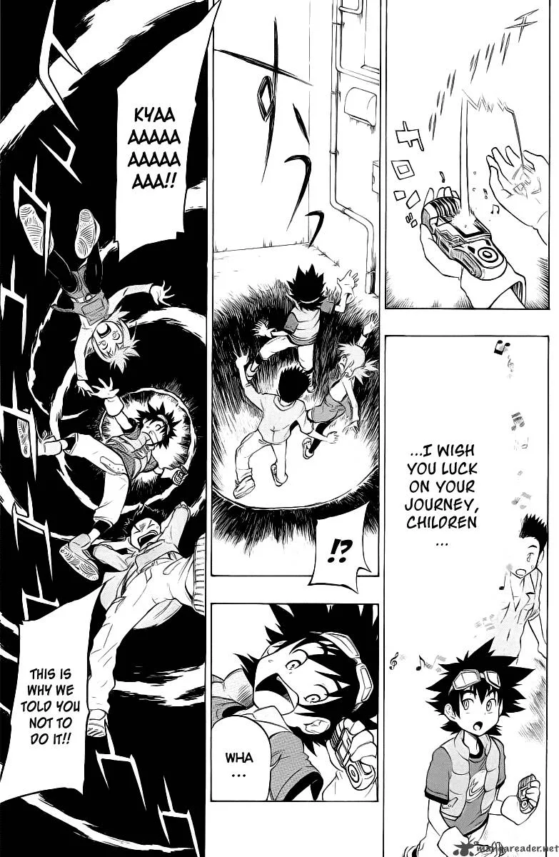 Digimon Xros Wars Chapter 1 page 22
