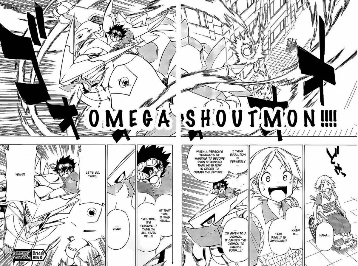 Digimon Xros Wars Chapter 14 page 33