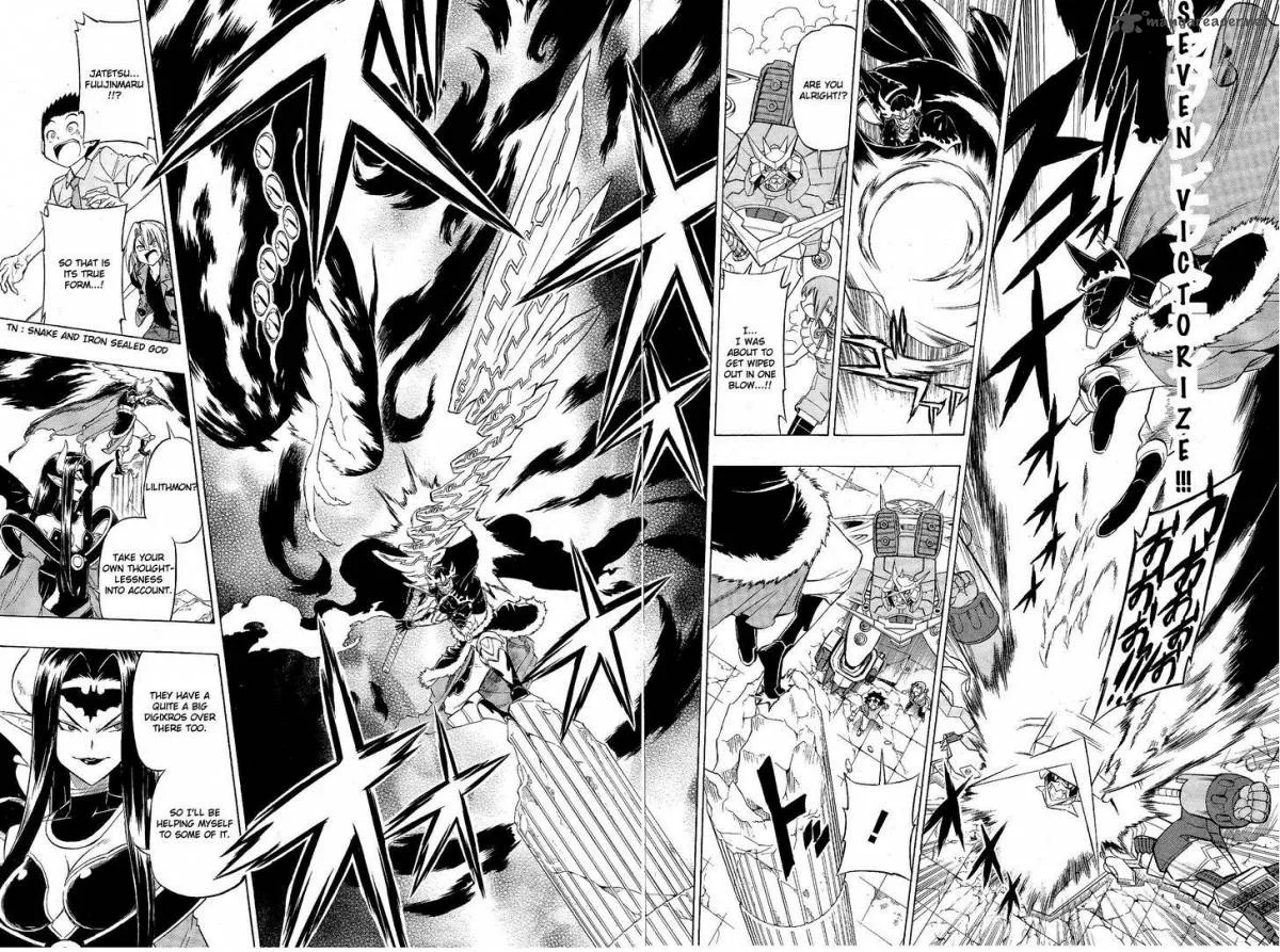 Digimon Xros Wars Chapter 17 page 8