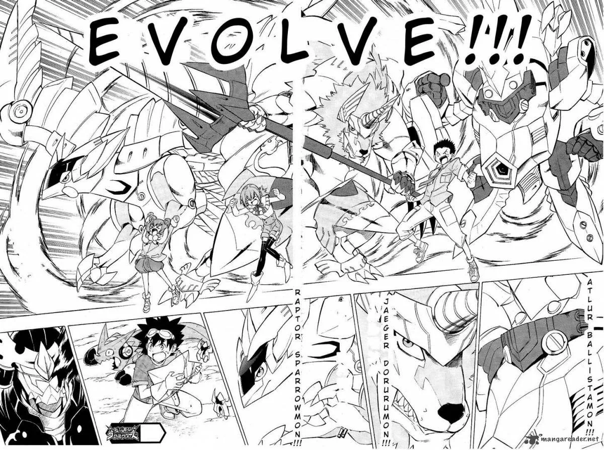 Digimon Xros Wars Chapter 17 page 32