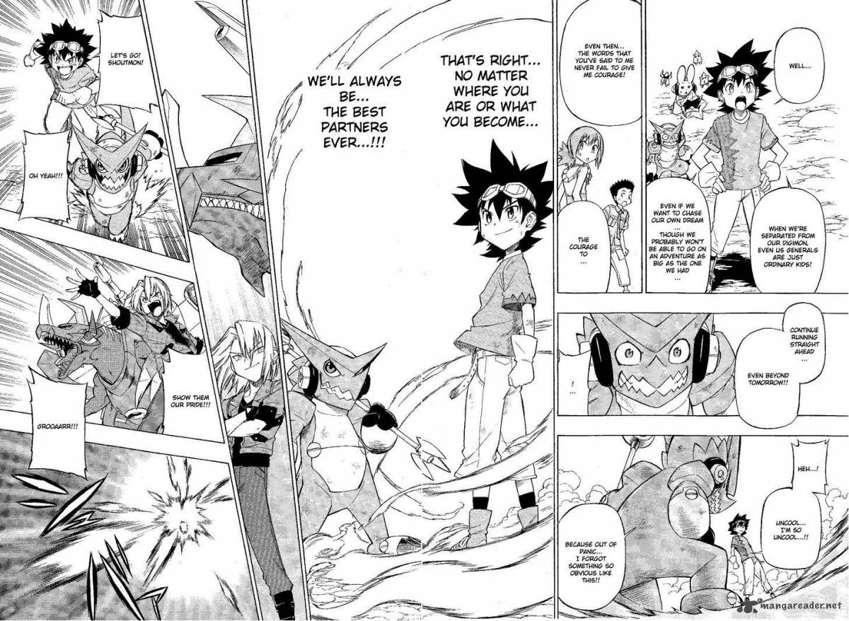 Digimon Xros Wars Chapter 18 page 8