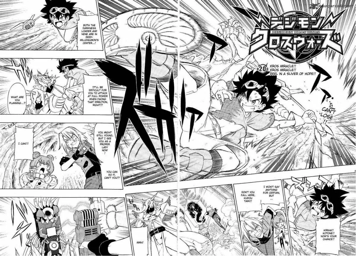 Digimon Xros Wars Chapter 20 page 2