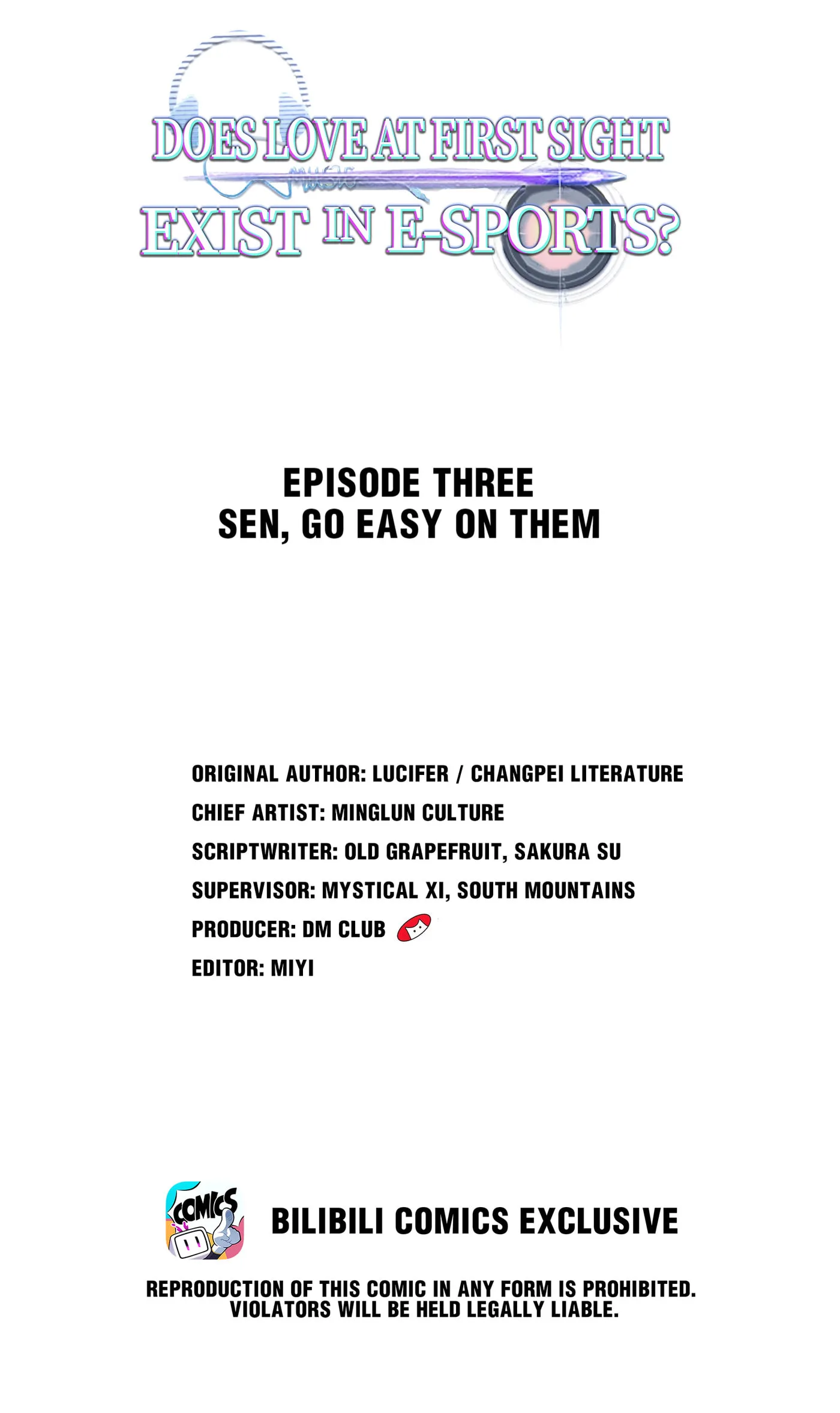 Does Love at First Sight Exist in E-Sports? Chapter 3 page 1