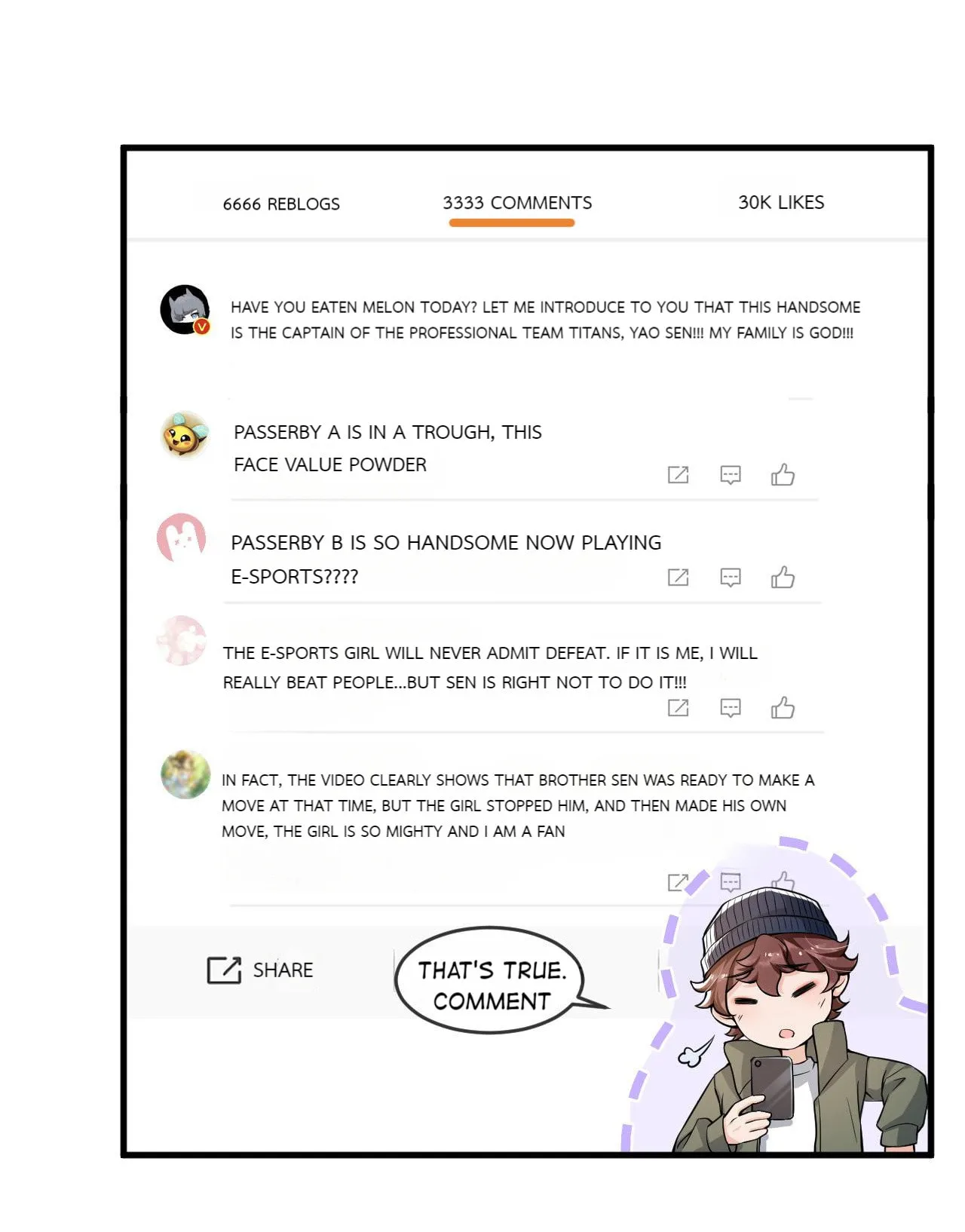 Does Love at First Sight Exist in E-Sports? Chapter 38 page 35