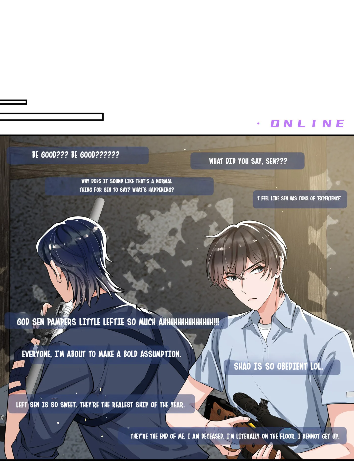 Does Love at First Sight Exist in E-Sports? Chapter 61 page 32