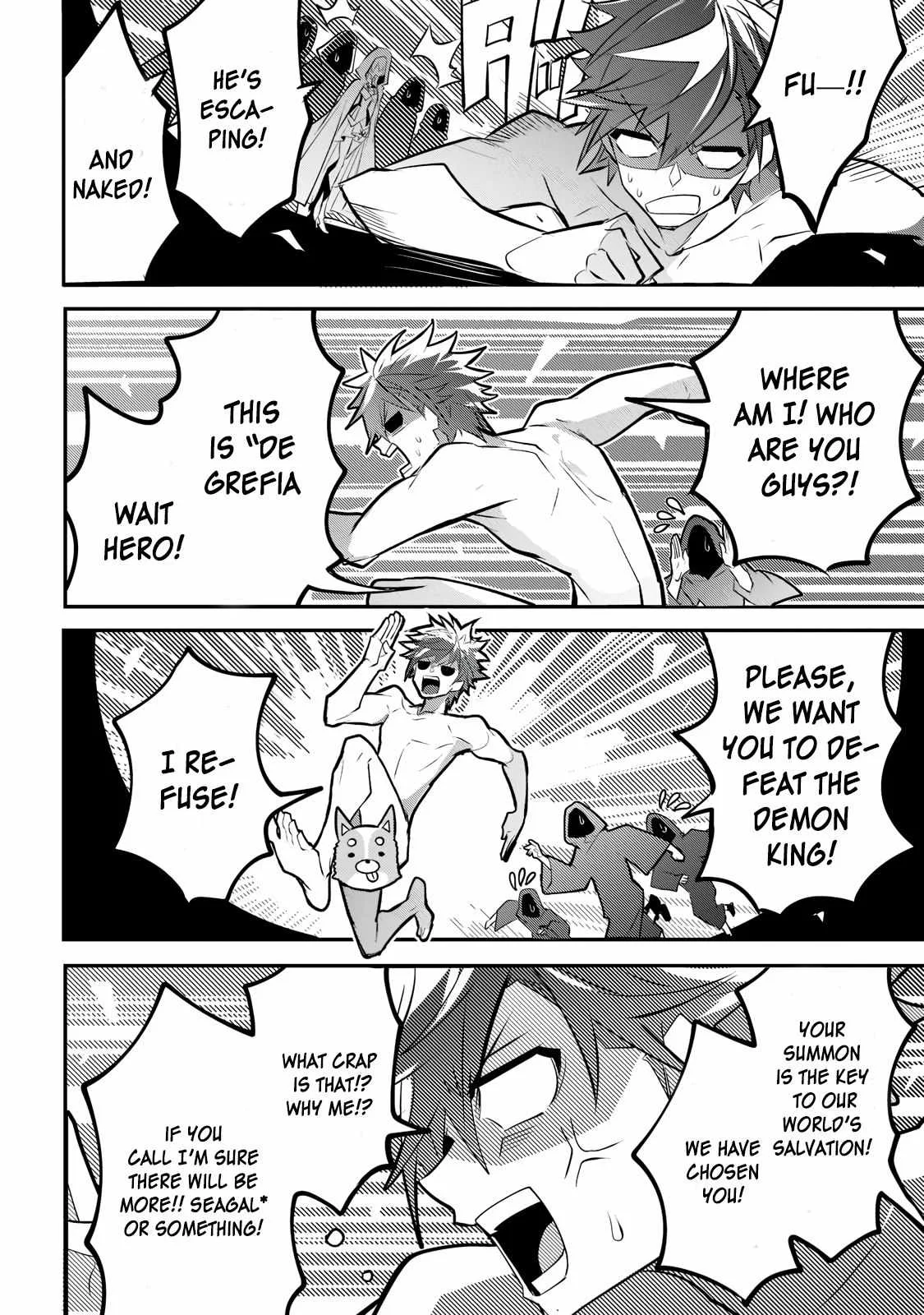 Dogs and heroes don’t dress up Chapter 1.2 page 1
