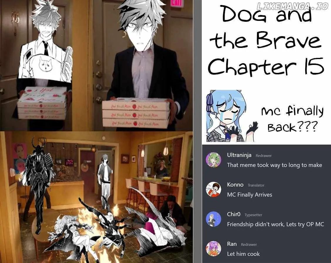 Dogs and heroes don’t dress up Chapter 15 page 36